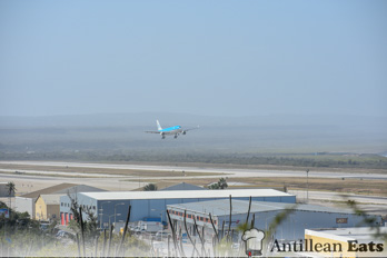 KLM Airbus A330 - approaching Curacao Airport
