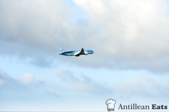 TUI Airlines - 787 climbing to cruising altitude