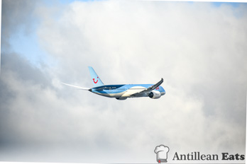 TUI Airlines - 787 climbing to cruising altitude
