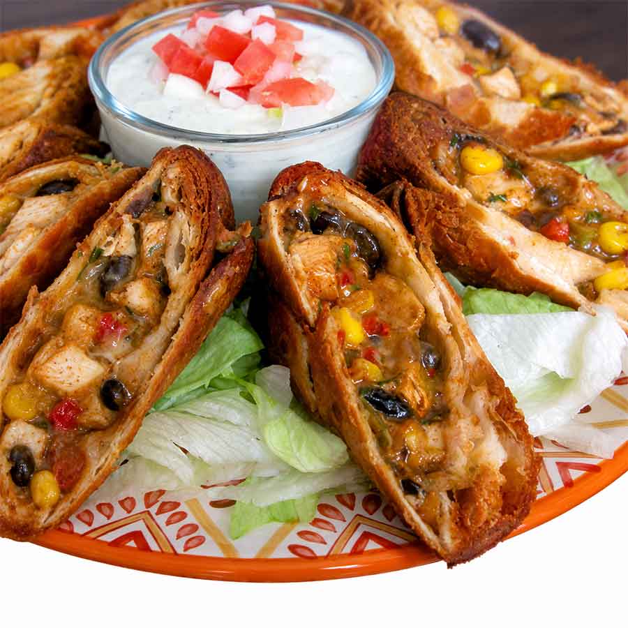 Tex-Mex Egg Roll / Lumpia Style di Tex-Mex